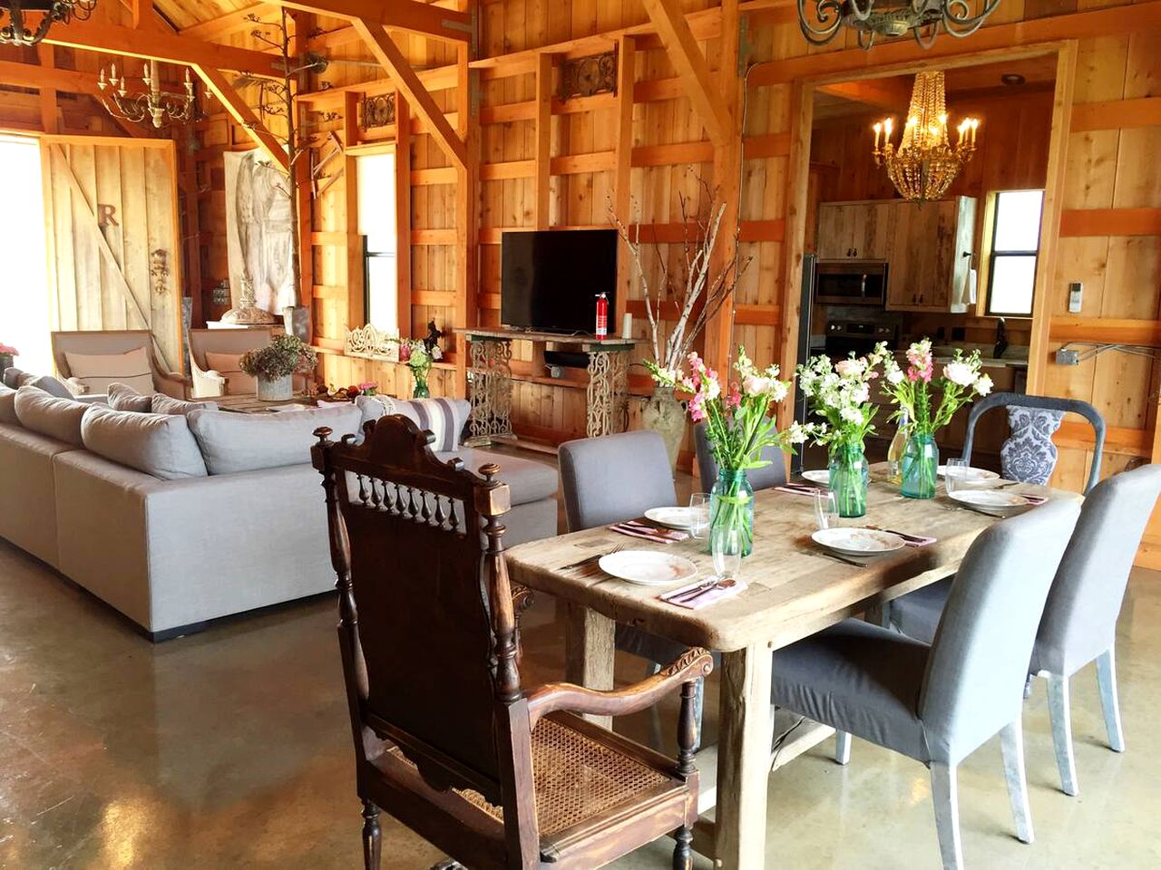 Stunning Barn Rental in Round Top, Texas Perfect for Weekend Getaways from Austin