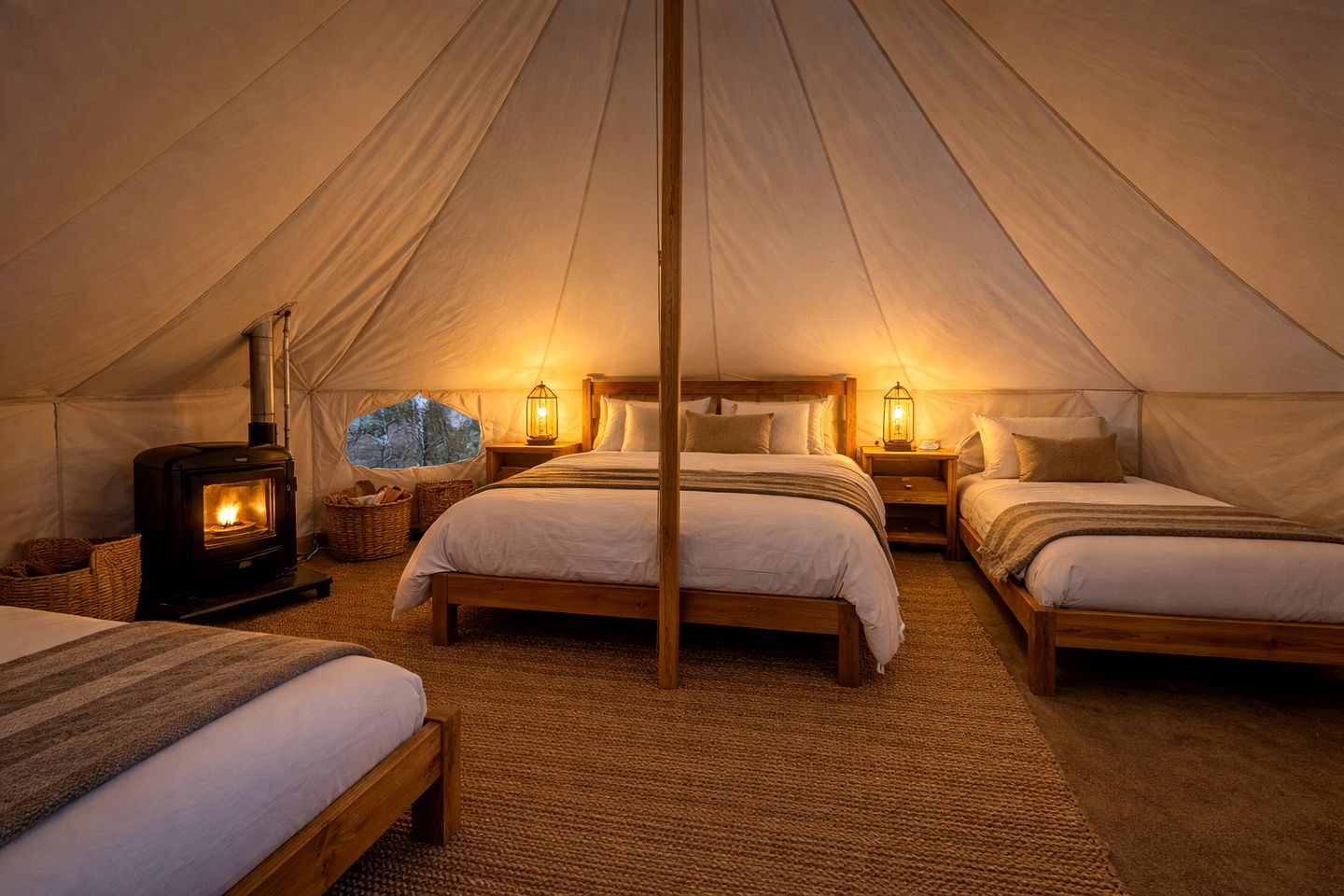 Boutique Glamping Retreat with Elevated Views and Serenity in Sandpoint, Idaho