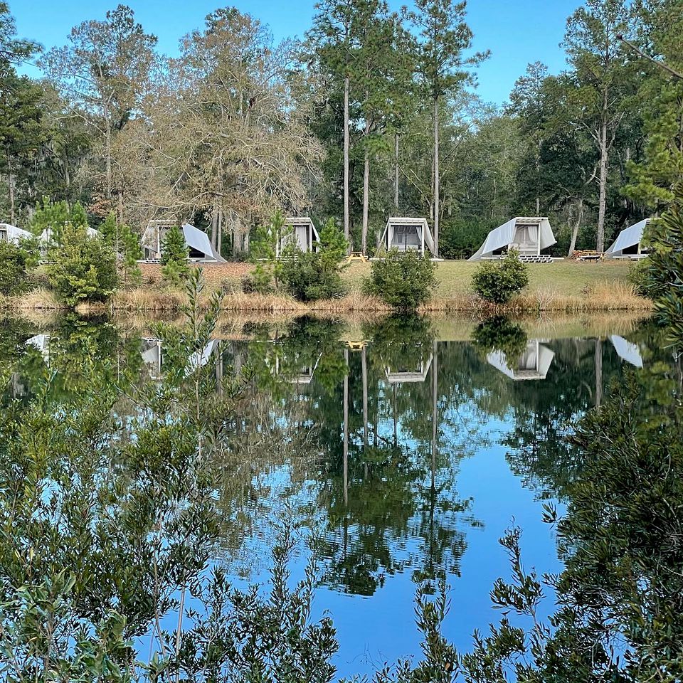 Cozy Tented Cabin Rental Ideal for Glamping in South Carolina