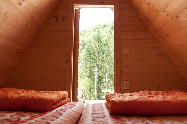 Cabins (Soča, Gorizia, Slovenia)