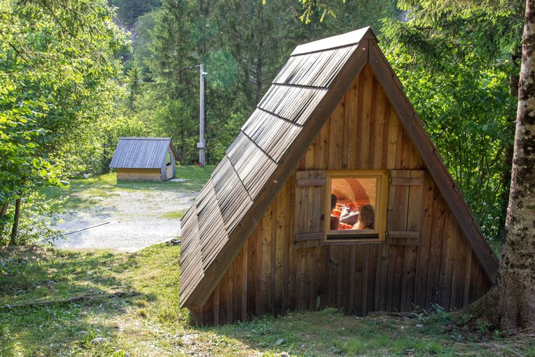 Cabins (Soča, Gorizia, Slovenia)