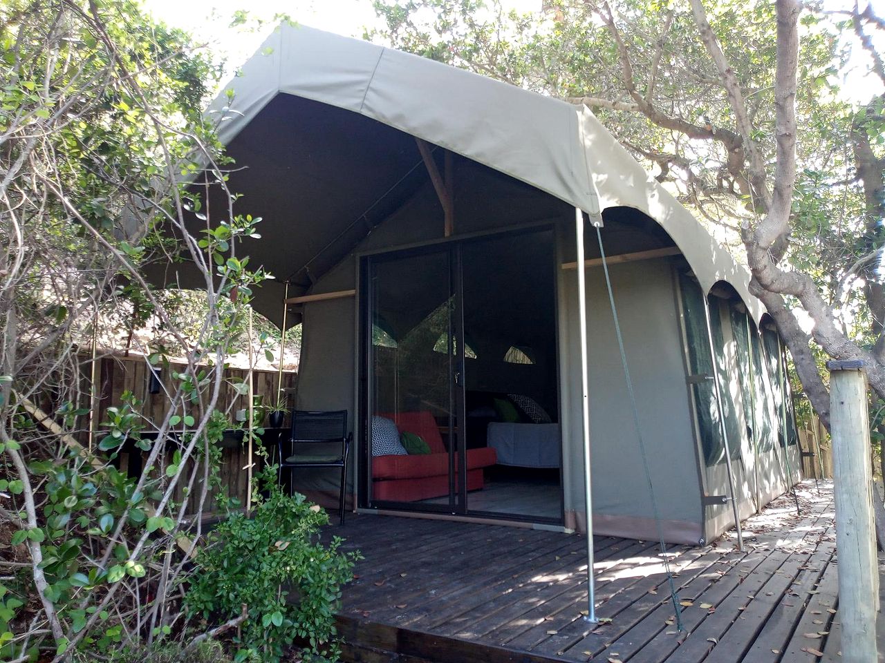 Tastefully Decorated Wilderness Accommodation for Glamping in South Africa