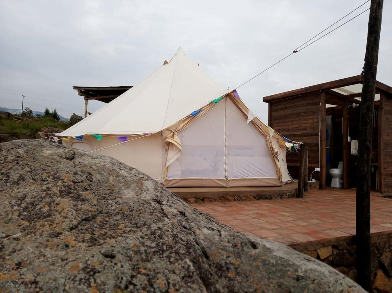 Secluded Villa de Leyva Getaway Perfect for Glamping in Colombia