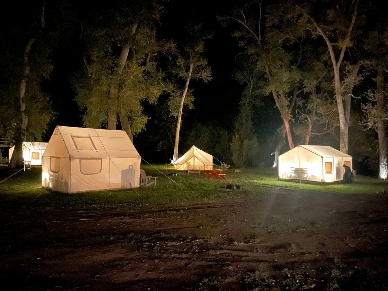 Escape to Nature in this Lovely Safari Tent near the Santa Fe Forest, New Mexico | Safari Tents (Pecos, New Mexico, United States of America)