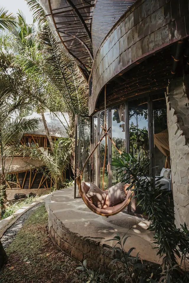 Otherworldly Bamboo Getaway in Bali with Pool and River