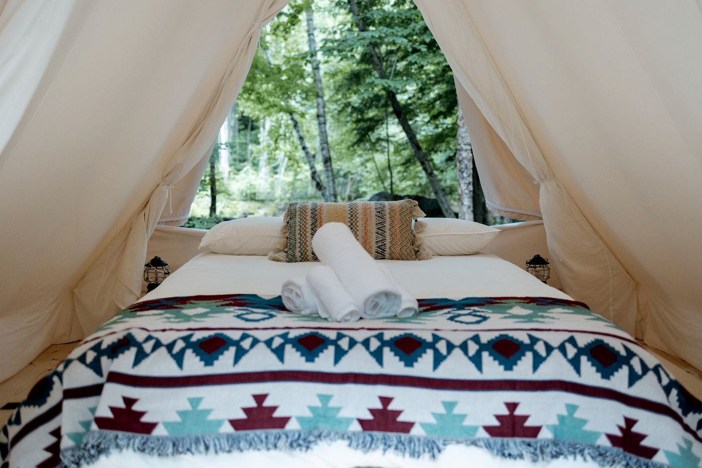 Incredible Safari Tent with Sauna in North Woodstock, New Hampshire