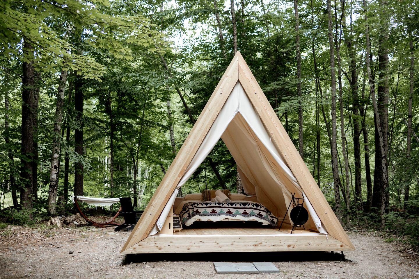 Incredible Safari Tent with Sauna in North Woodstock, New Hampshire