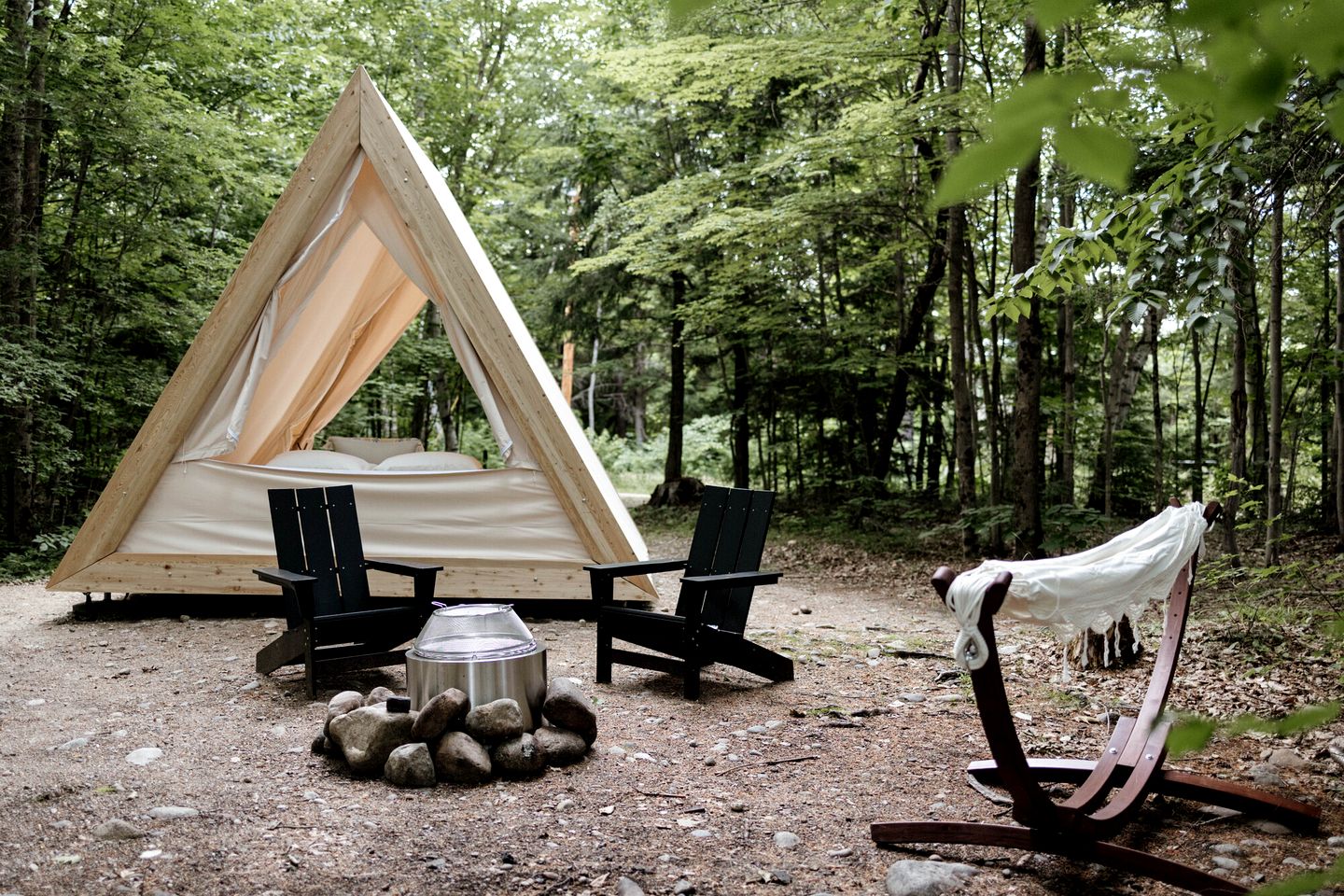 Incredible Safari Tent with Sauna in North Woodstock, New Hampshire