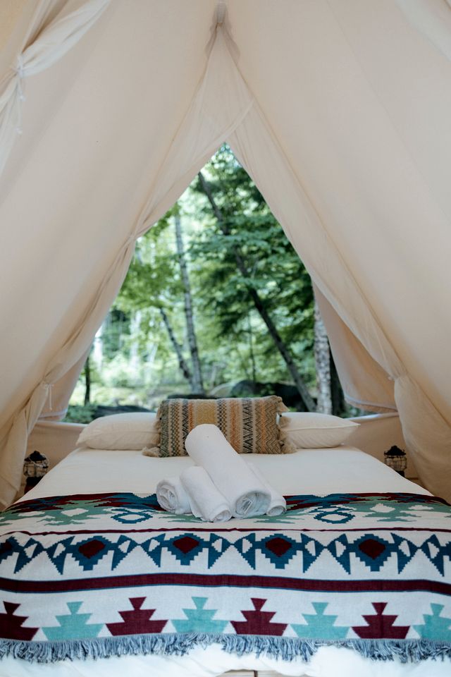 Incredible Safari Tent with Sauna in North Woodstock, New Hampshire