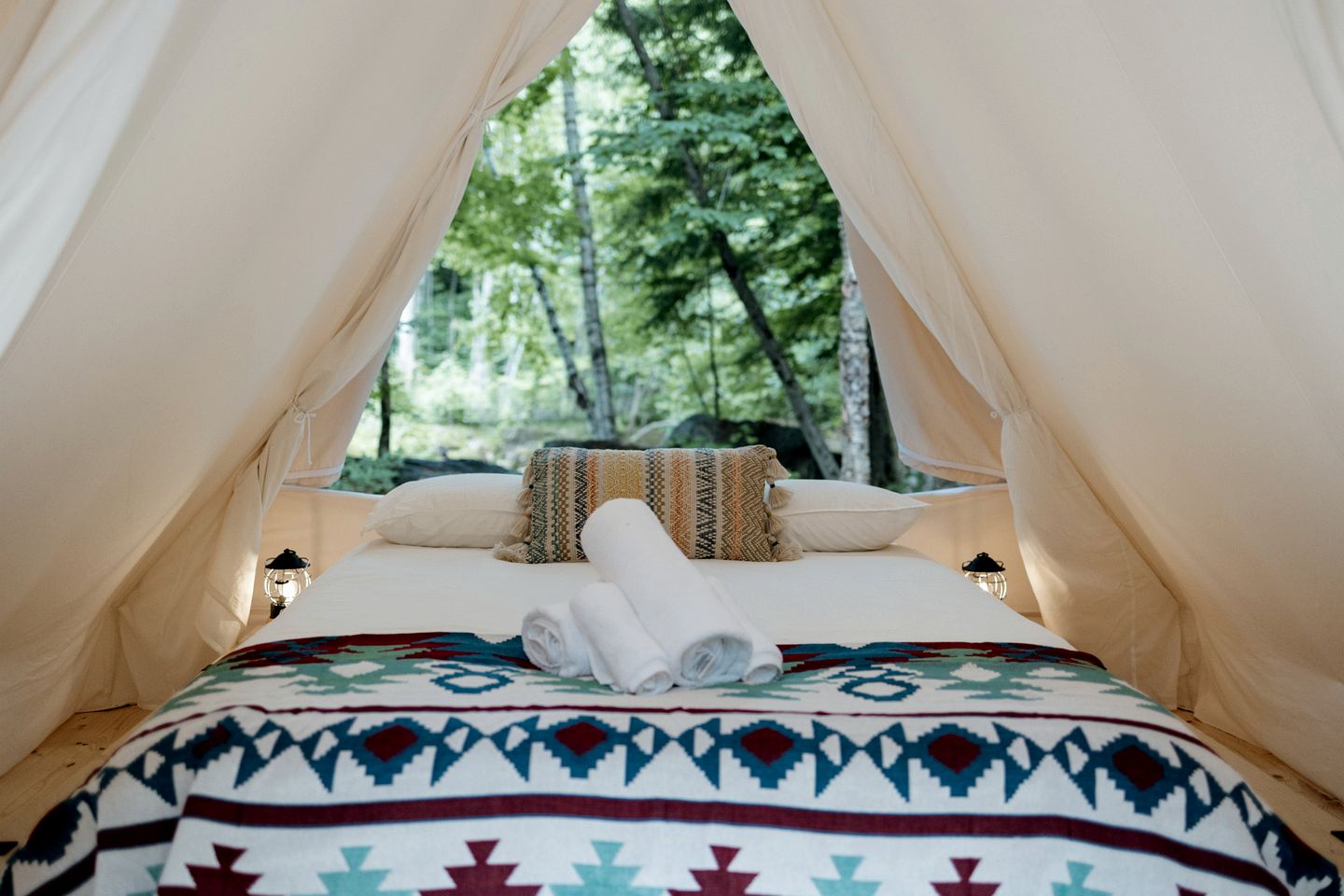 Incredible Safari Tent with Sauna in North Woodstock, New Hampshire