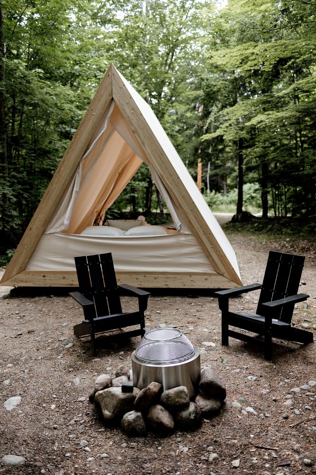 Incredible Safari Tent with Sauna in North Woodstock, New Hampshire