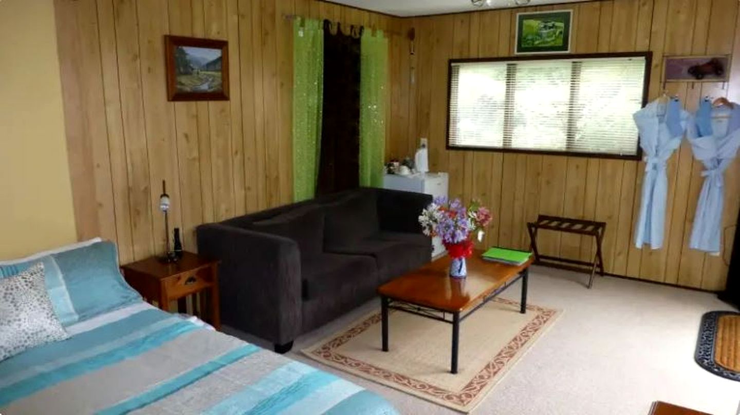 Bright Family Suite on Lovely Farm near Rotorua, New Zealand