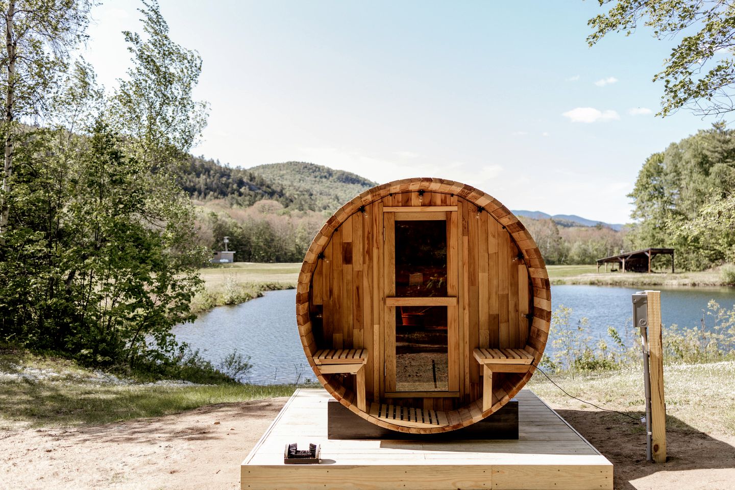 Amazing Safari Tent Close to Lake in North Woodstock, New Hampshire