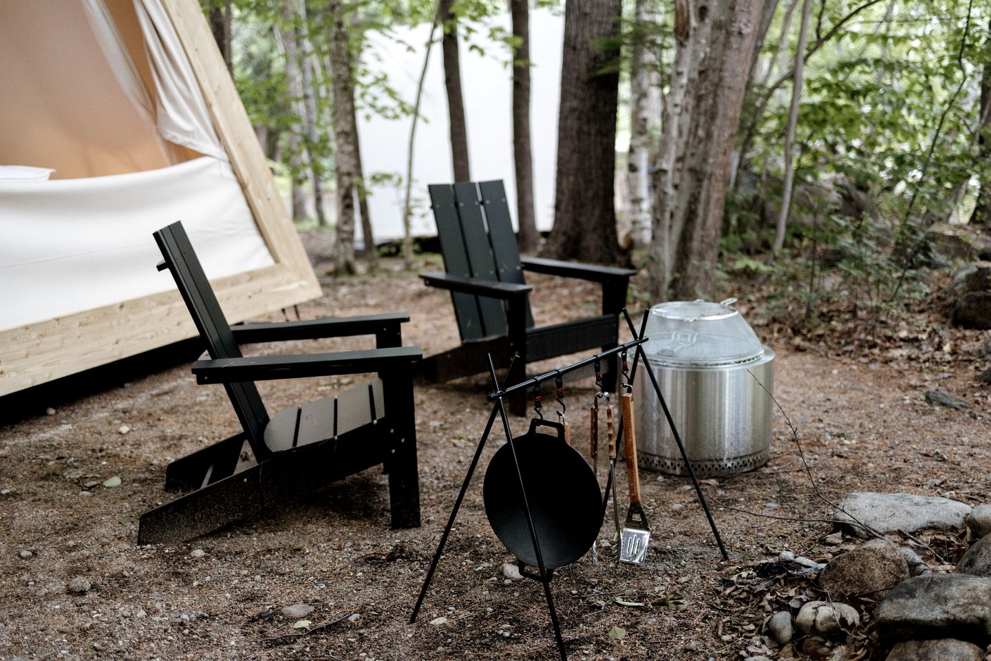 Amazing Safari Tent Close to Lake in North Woodstock, New Hampshire