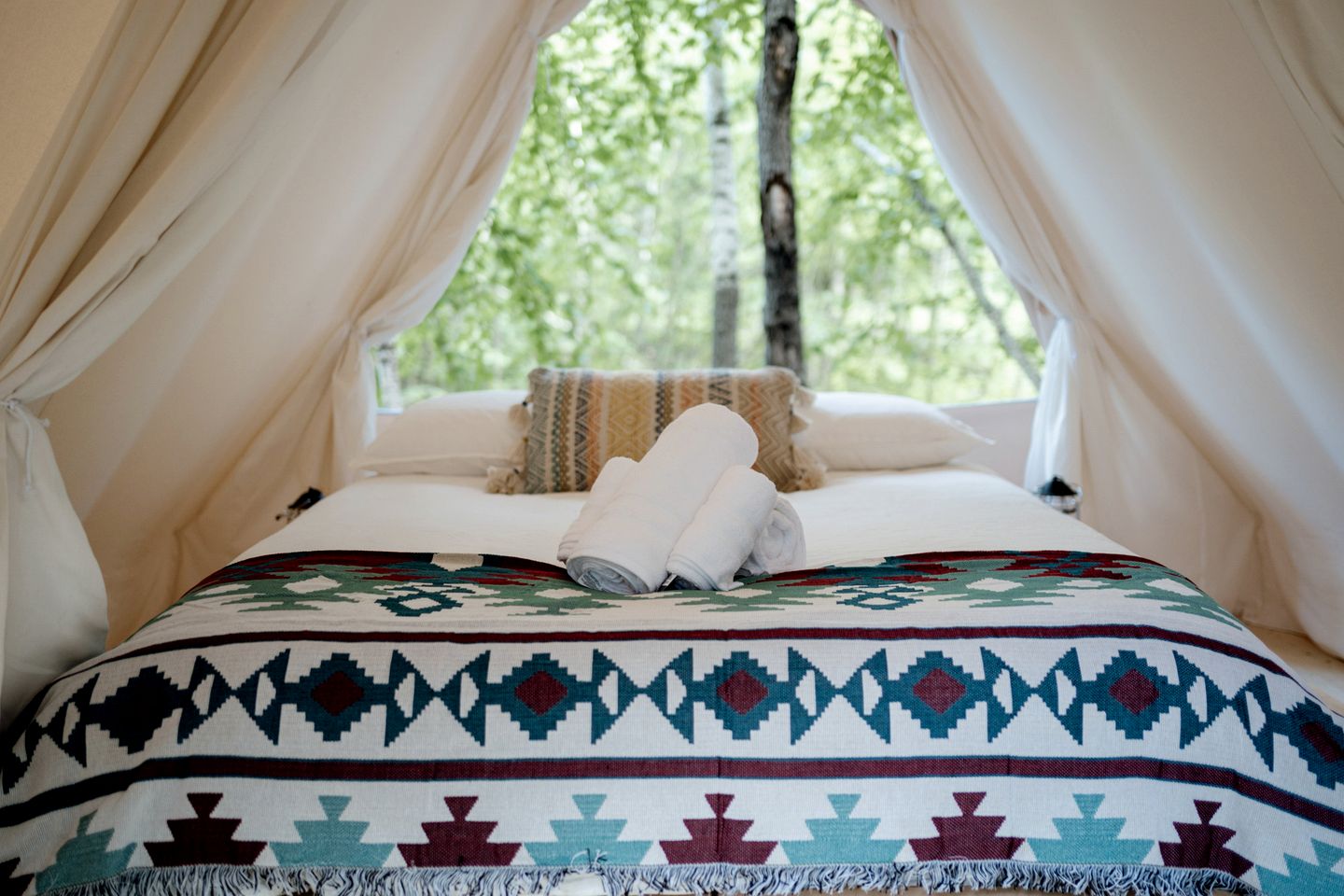 Special A-frame Safari Tent in North Woodstock, New Hampshire