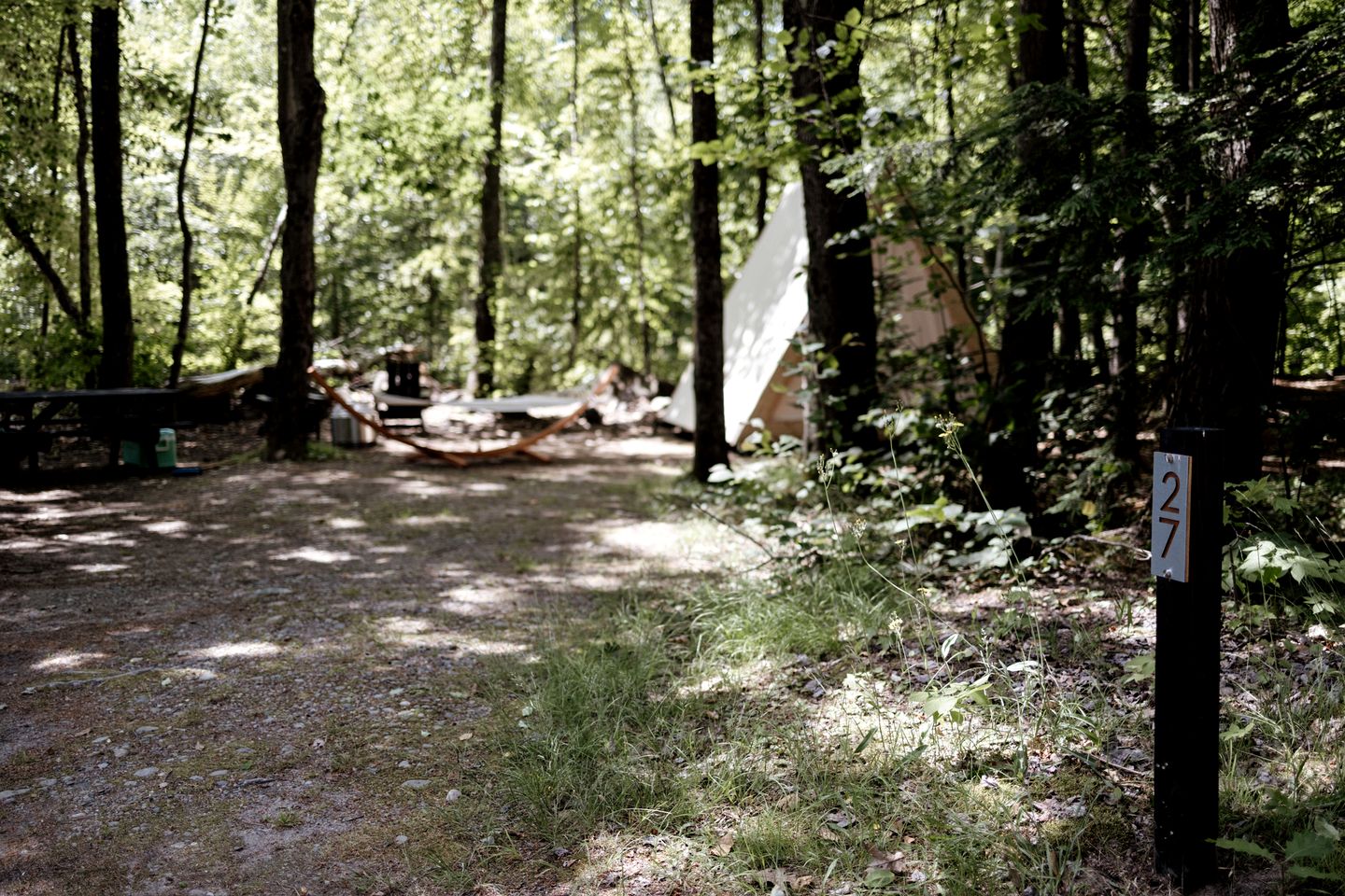 Special A-frame Safari Tent in North Woodstock, New Hampshire