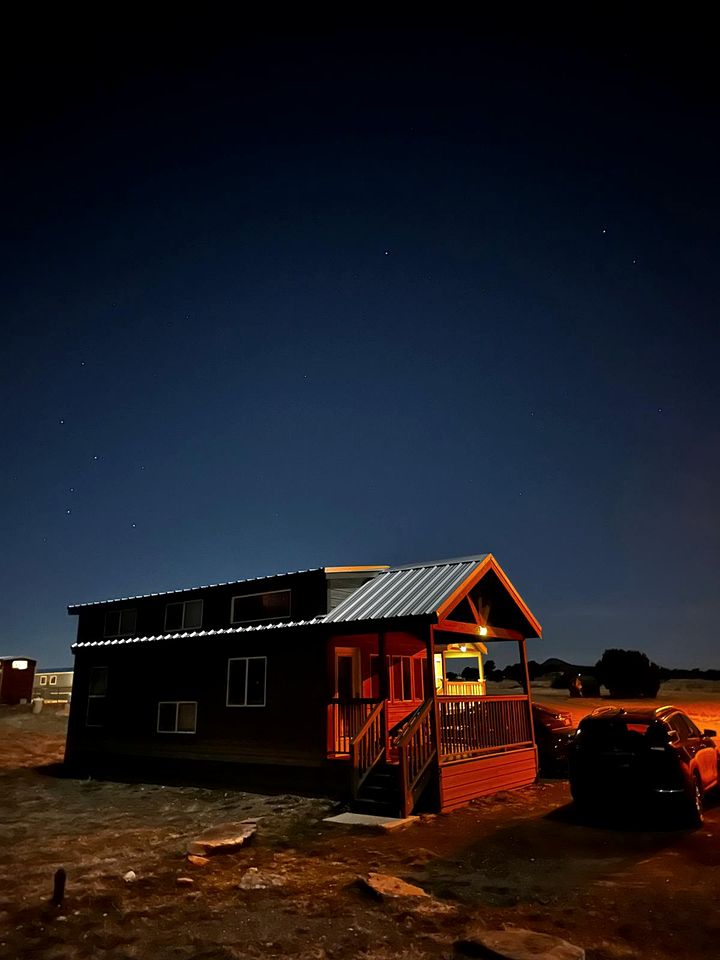 Peaceful Tiny Home Getaway with Loft & Open Sky Views in Williams, Arizona