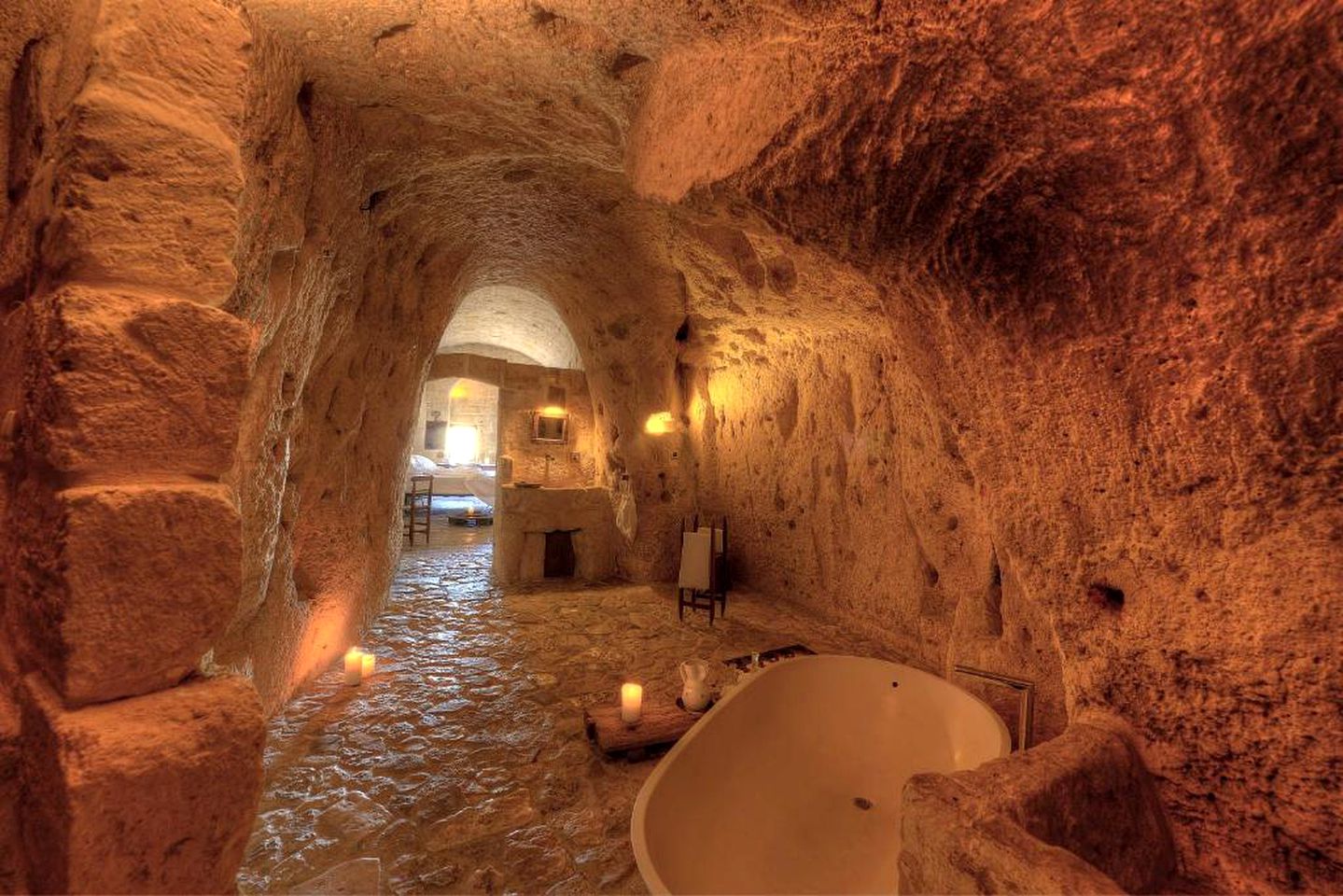 Charming Cave Vacation Rental in Ancient Town of Matera, Southern Italy