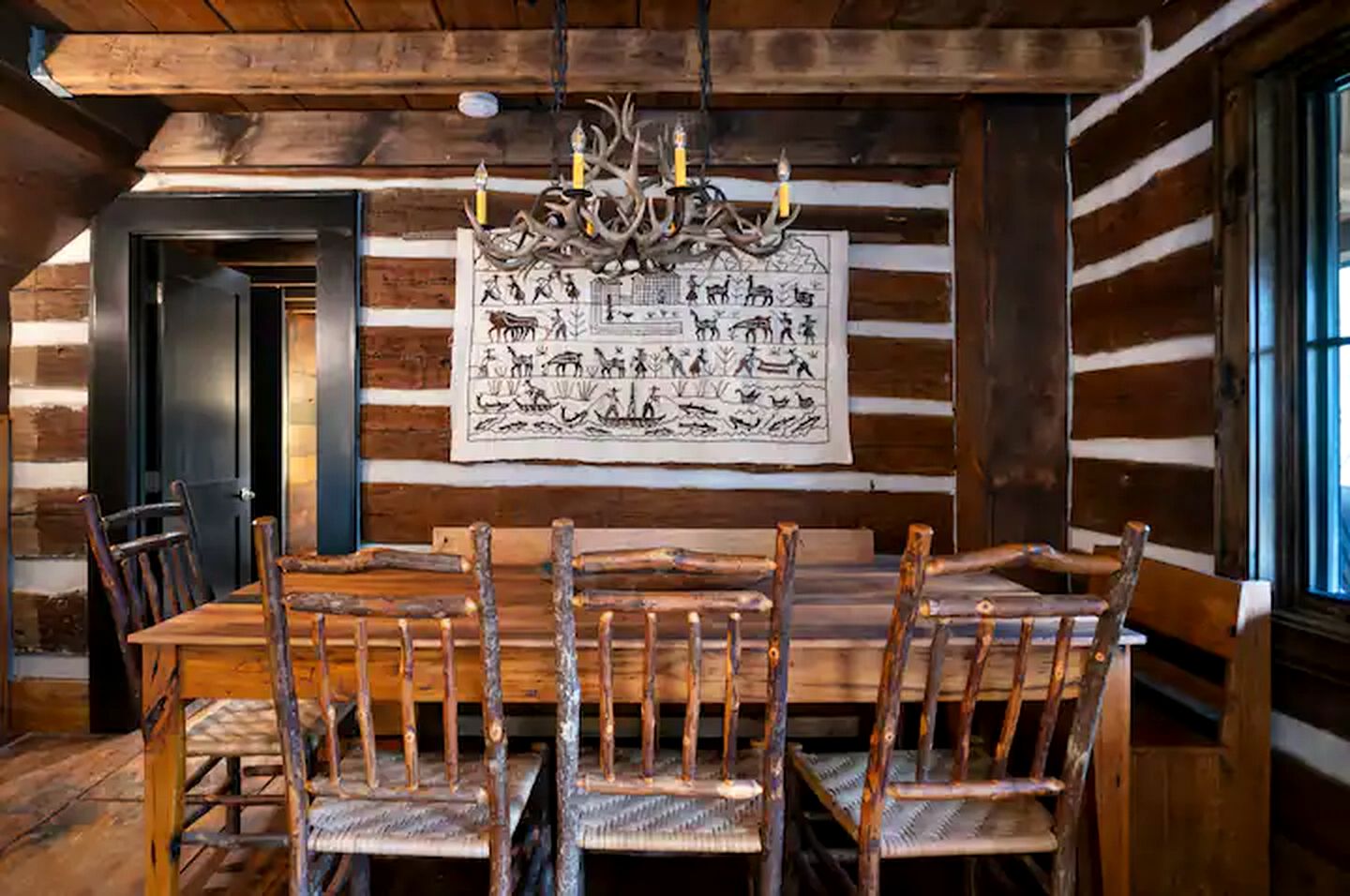 Luxury Cabin on Private Pond near Flat Mountain, NC