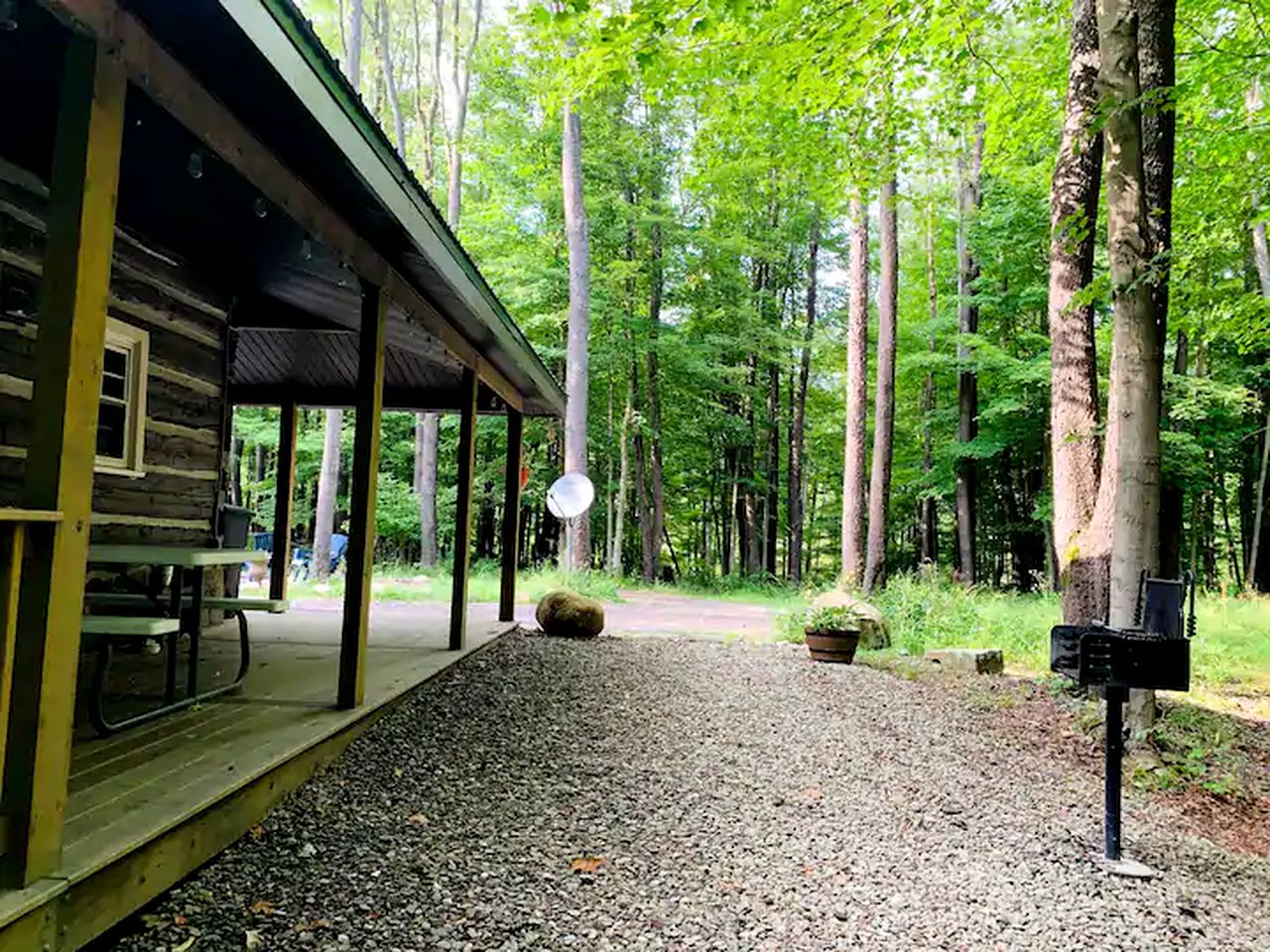 Peaceful Log Cabin Rental for a Vacation in Upstate New York