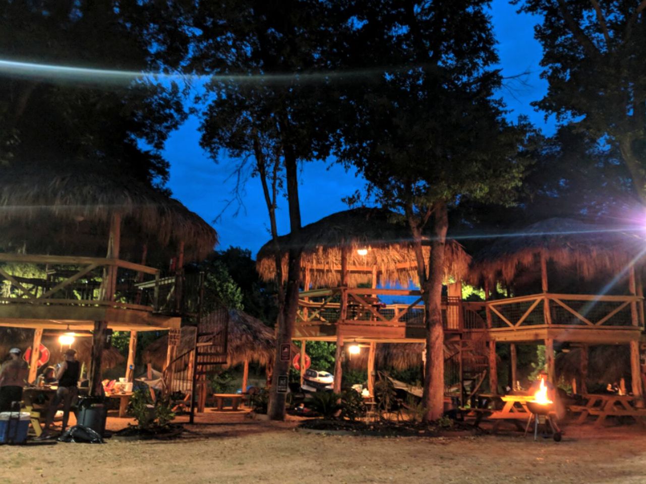 Adventurous Glamping Retreat in a Safari Tent by the San Marcos River near Kingsbury, Texas - Perfect for Water Sports Fans