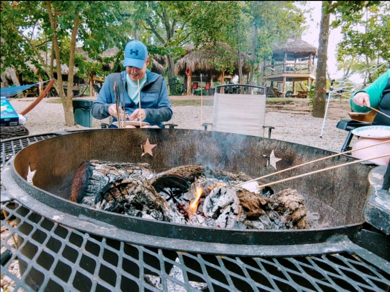Adventurous Glamping Retreat in a Safari Tent by the San Marcos River near Kingsbury, Texas - Perfect for Water Sports Fans