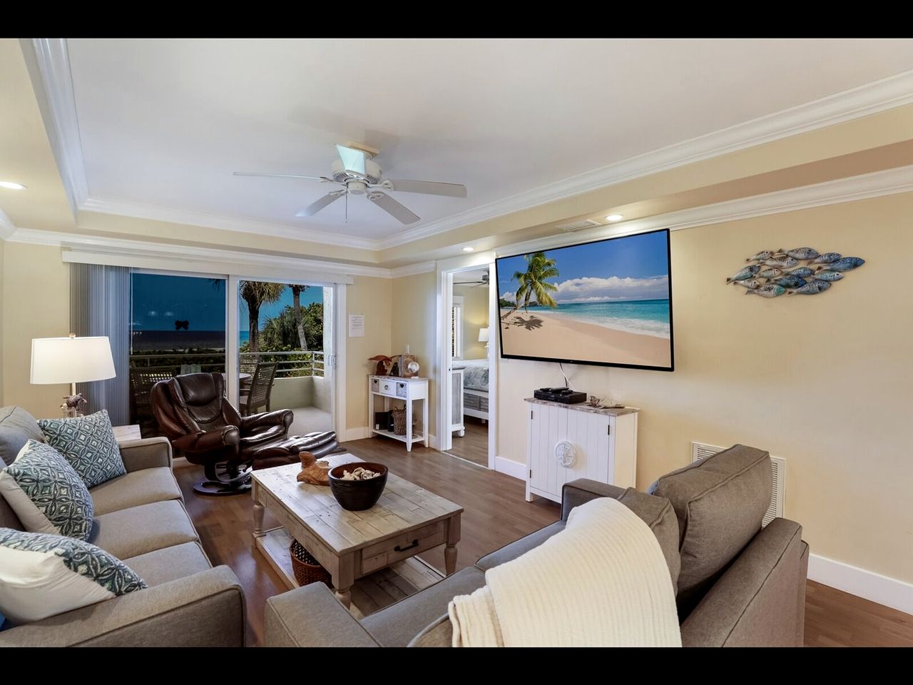 Beachfront Getaway with Stunning Ocean Views and Private Balcony on Anna Maria Island, Florida