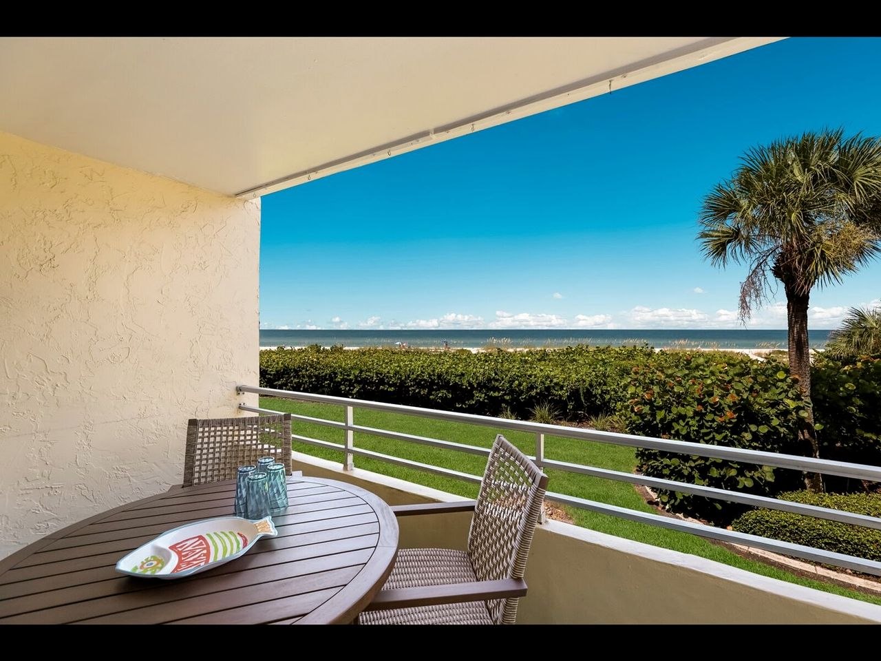 Beachfront Getaway with Stunning Ocean Views and Private Balcony on Anna Maria Island, Florida