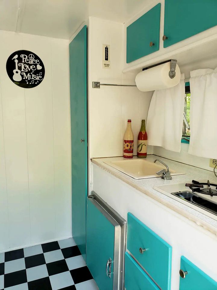 Retro Camper for Glamping in New York