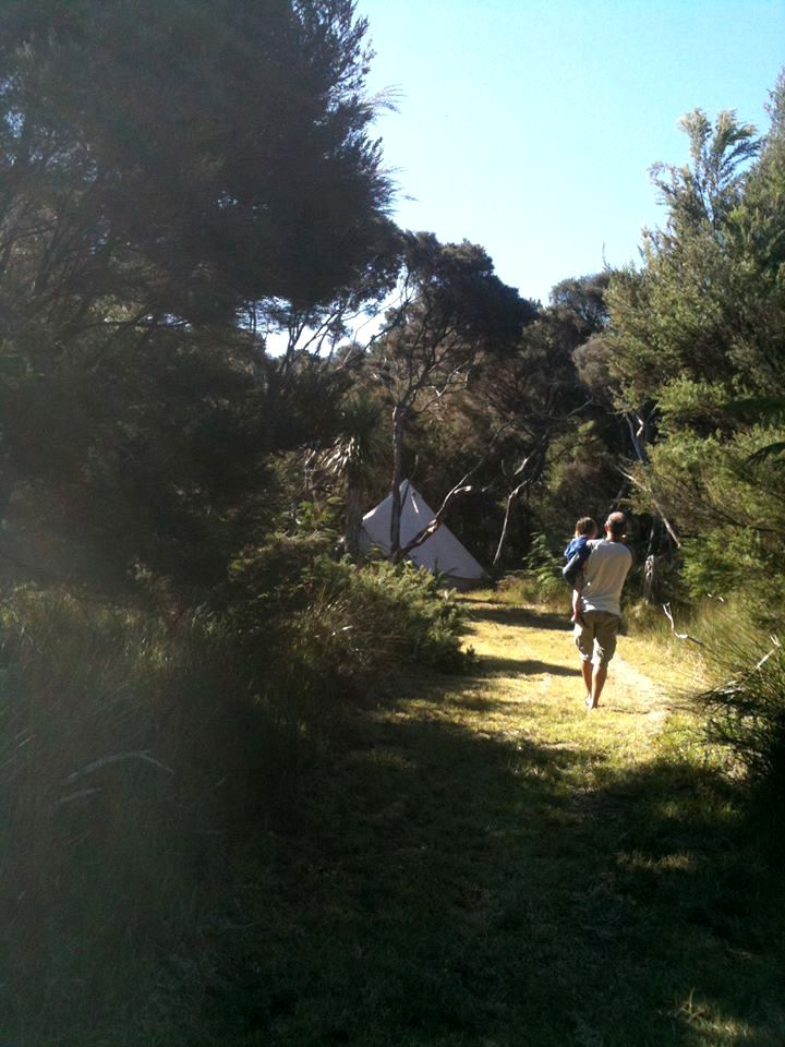 Boutique Beachfront Bell Tent Rental for Romantic New Zealand Holidays in Kaitaia