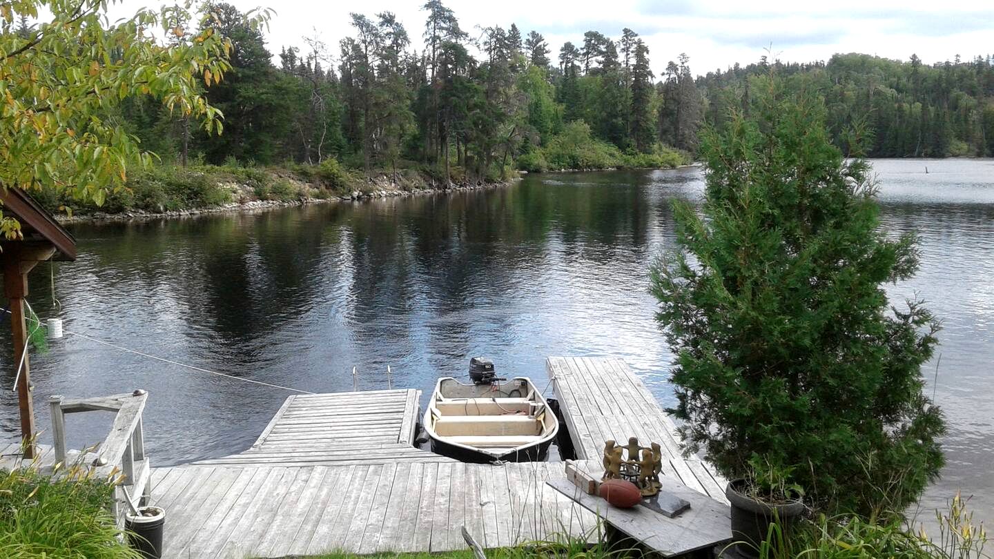 Spacious Cabin with Beachside Gazebo Ideal for an Ontario Holiday on Onaping Lake