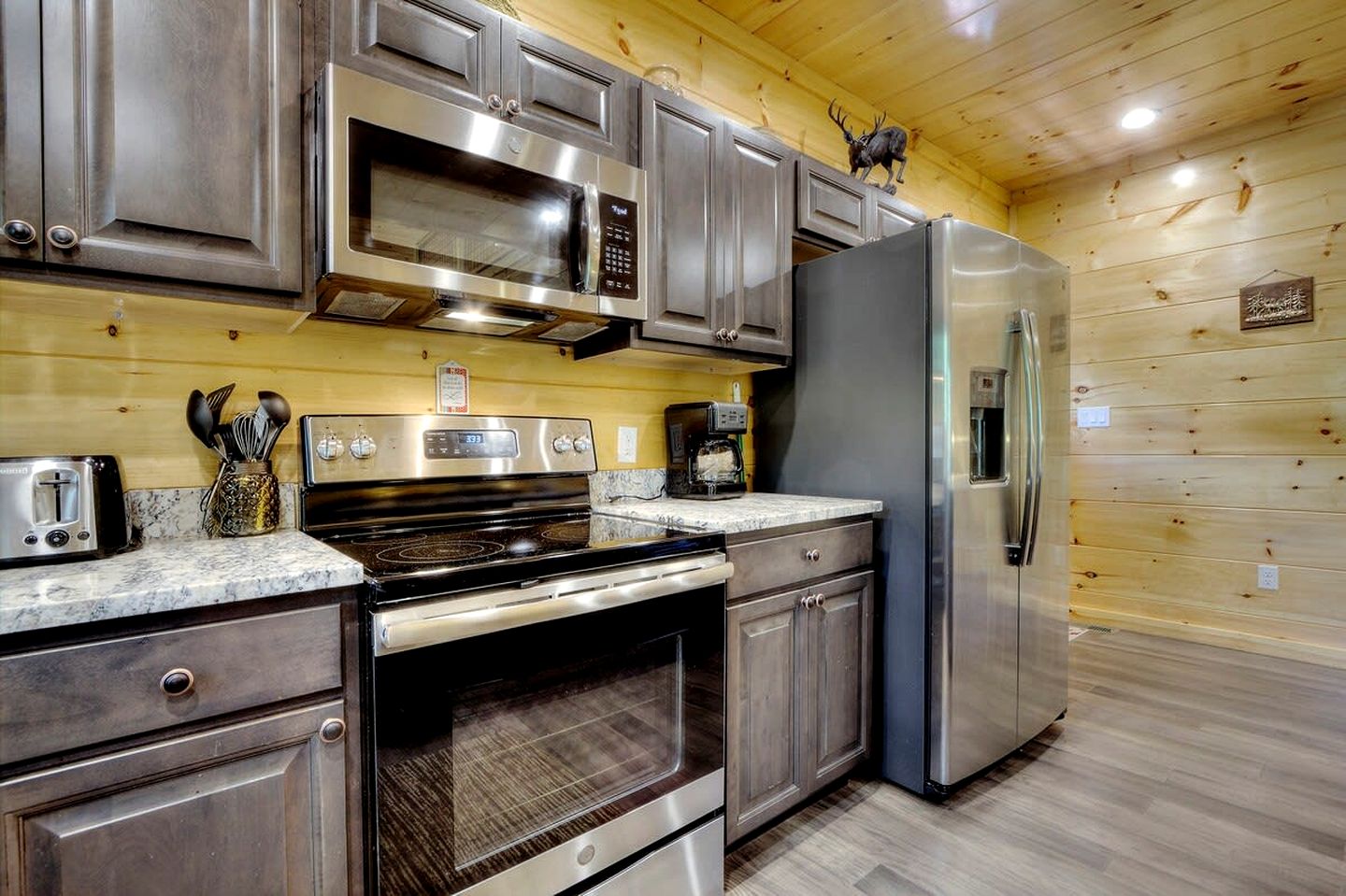 Luxury Gatlinburg Cabin with Theater & Game Room near Great Smoky Mountains National Park, TN