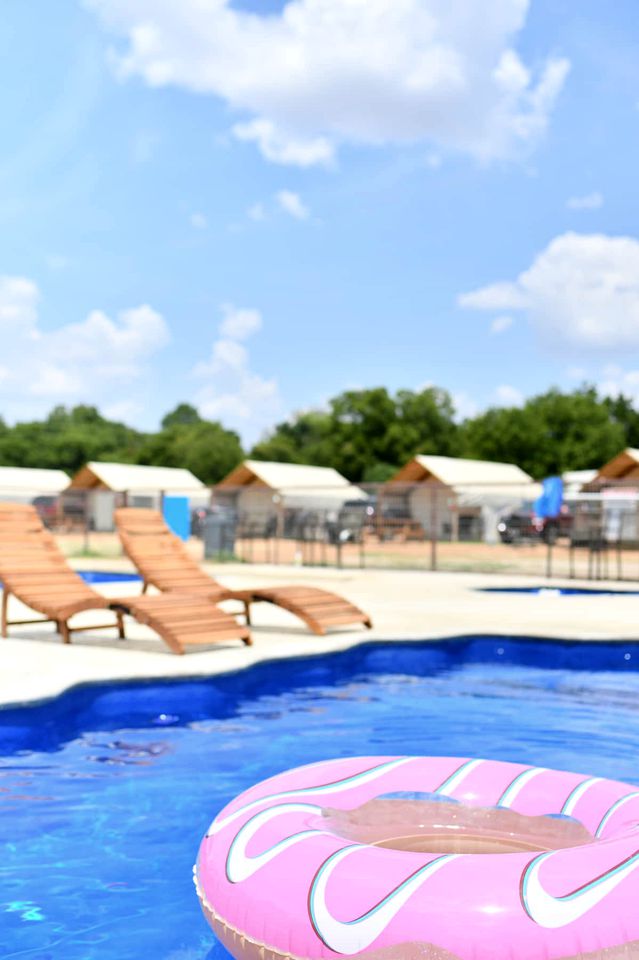 Safari Tent Glamping Dreams Come True: Stay in Cibolo, Texas