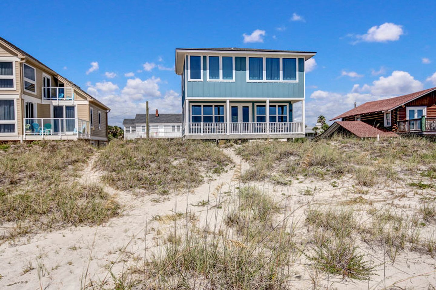 Oceanfront Vacation Rental near Fort Clinch State Park in Fernandina Beach, Florida