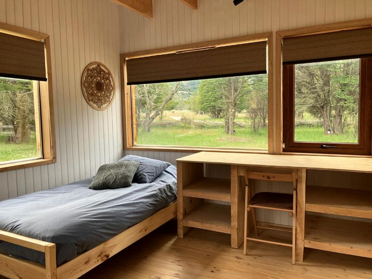 Eco-Friendly Rural Cottage with Outdoor Hot-Tub, Deck and Views in Chile