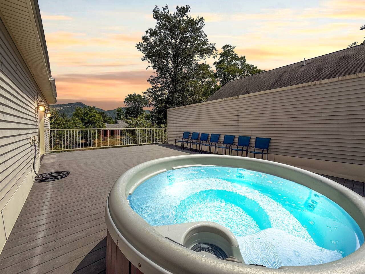 Spacious North Conway Vacation Home with Hot Tub & Mountain Views near Downtown, New Hampshire