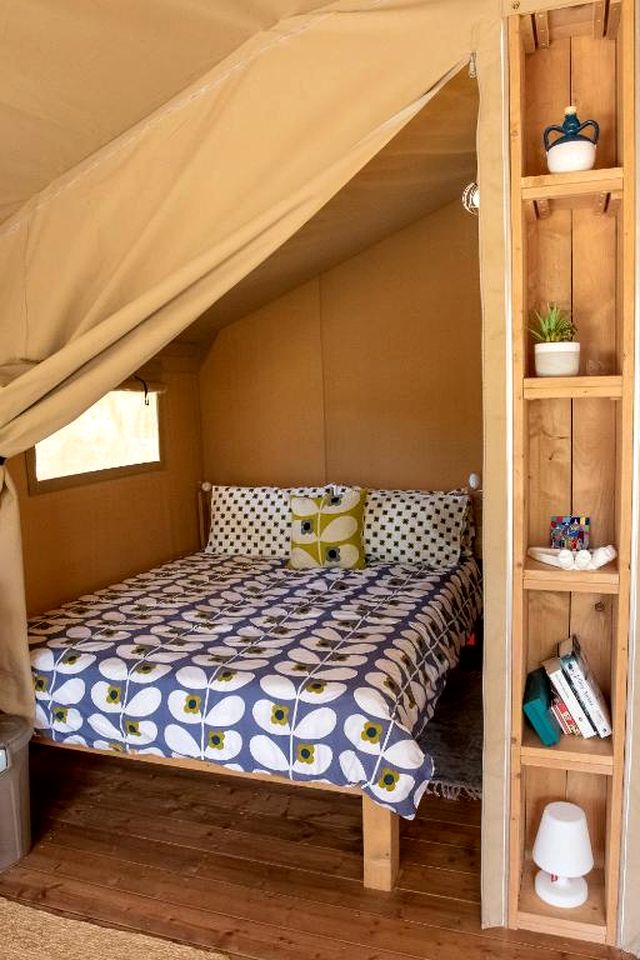 Idyllic Equipped Safari Tents Incredible for a Romantic Couple Retreat in Italy