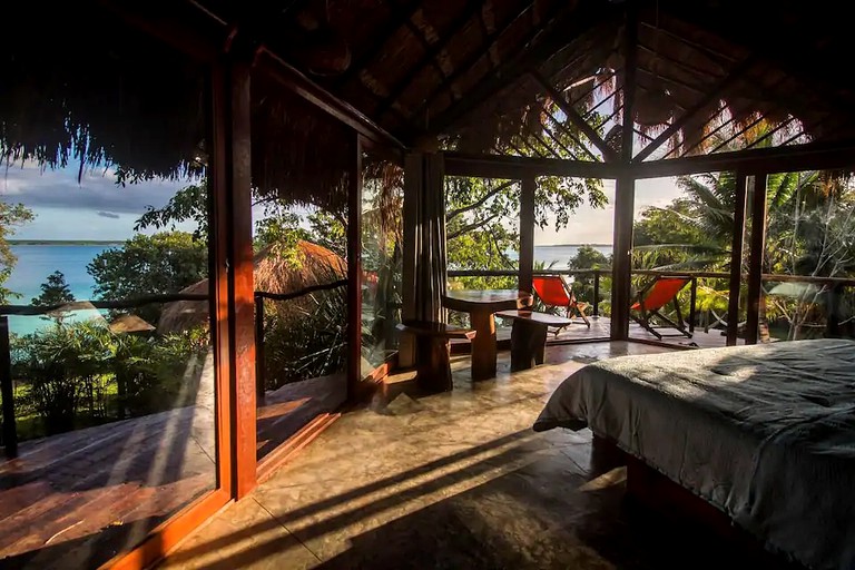 This Bacalar accommodation is perfect for romantic getaways in Mexico