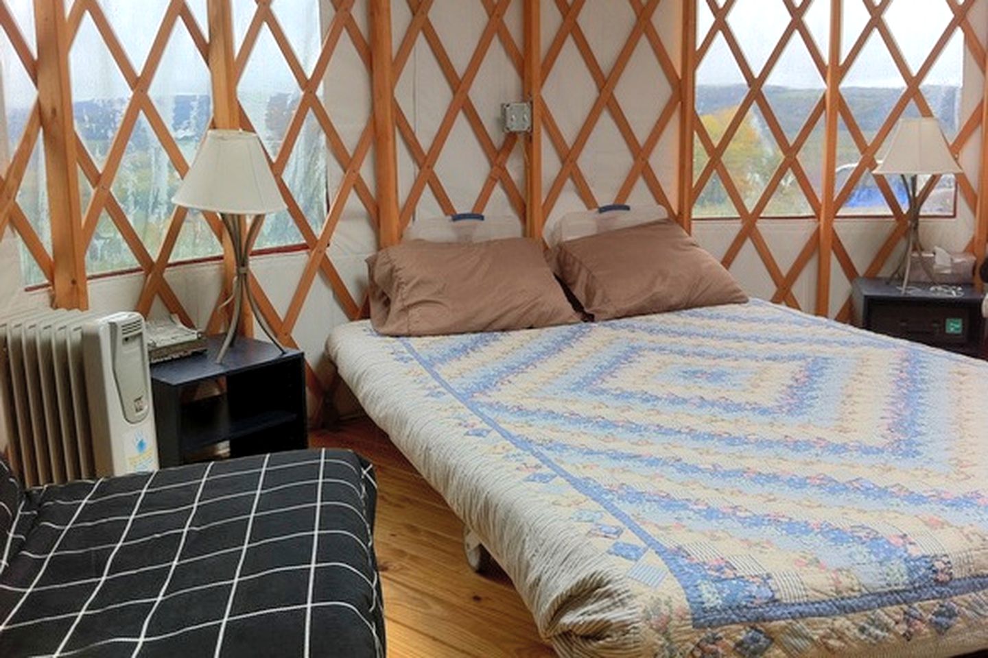 Yurt Rental in Waterville, Upstate New York