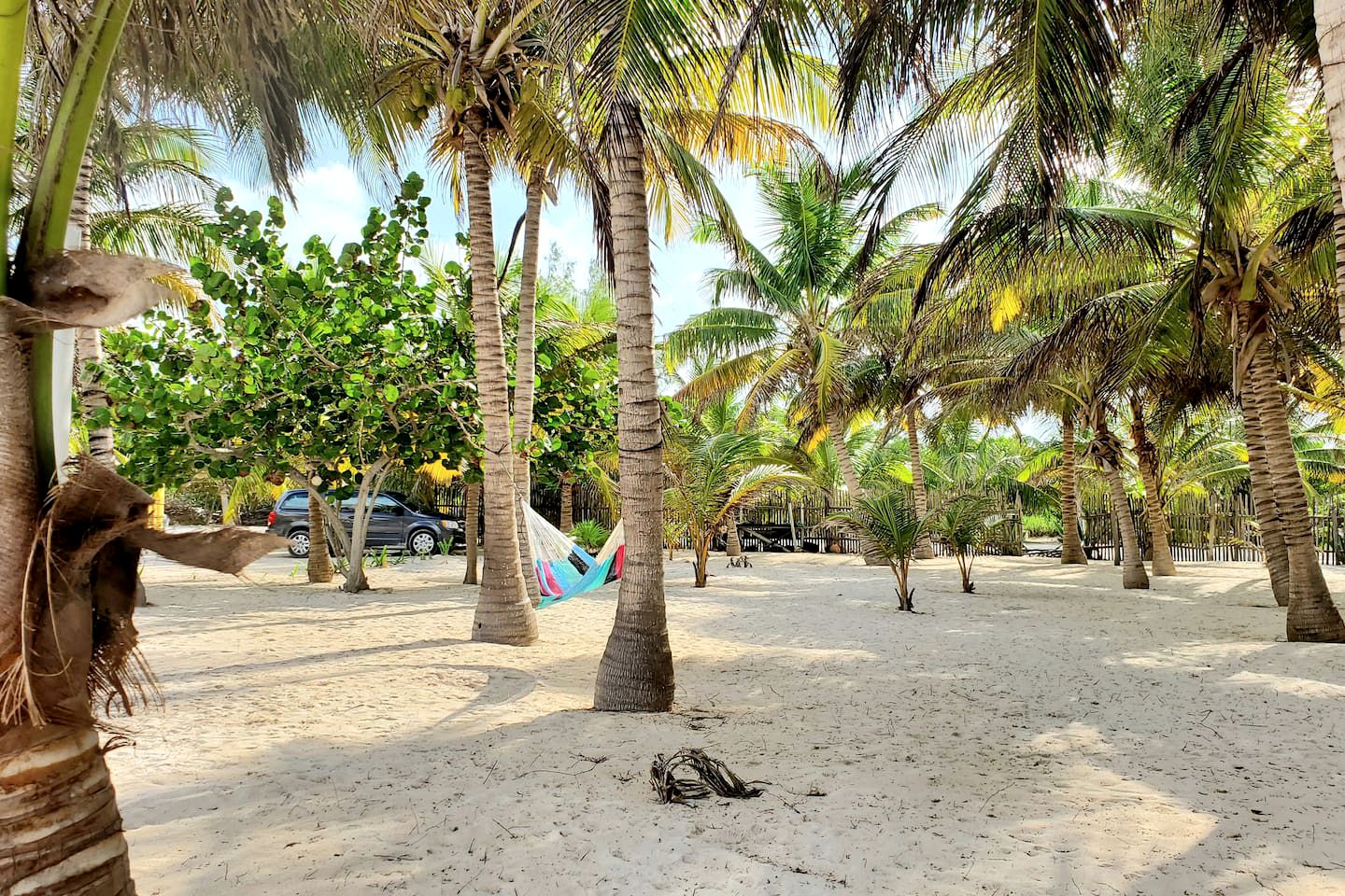 Serene Beachfront House in Mahahual, Quintana Roo, Mexico