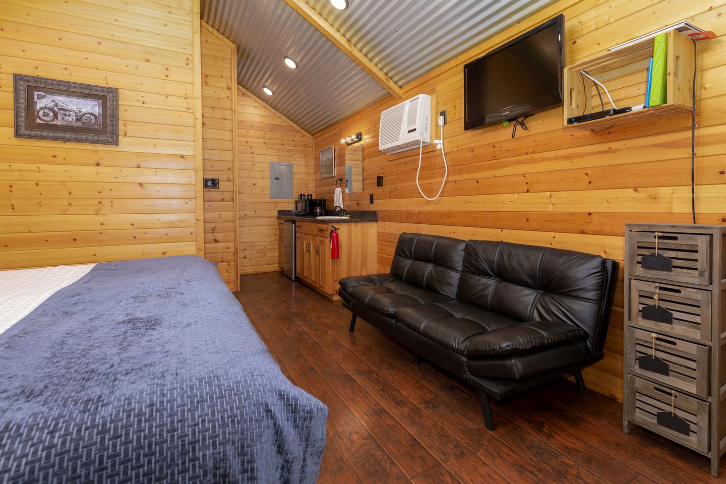 Texas State Glamping in this Charming Cabin Rental for Six in Pipe Creek