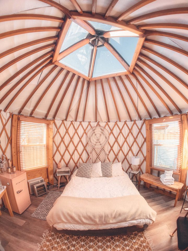 Romantic Yurt Rental in New Mexico with Hot Springs