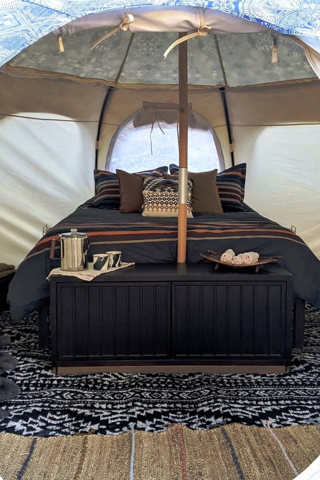 Secluded California Tent for a Weekend Getaway from Sacramento