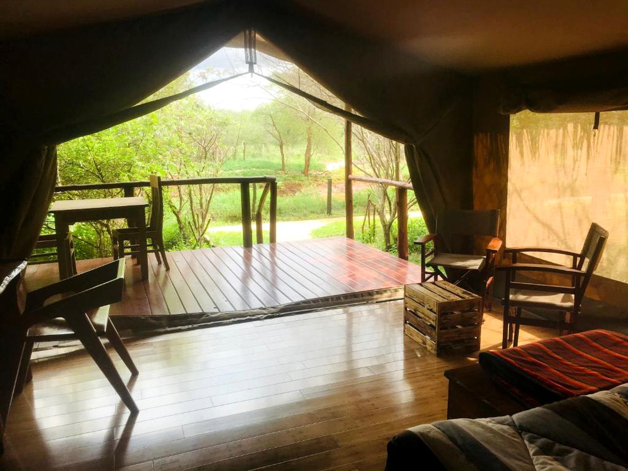 Self-Catered Safari Tent Rental for Glamping in Kenya