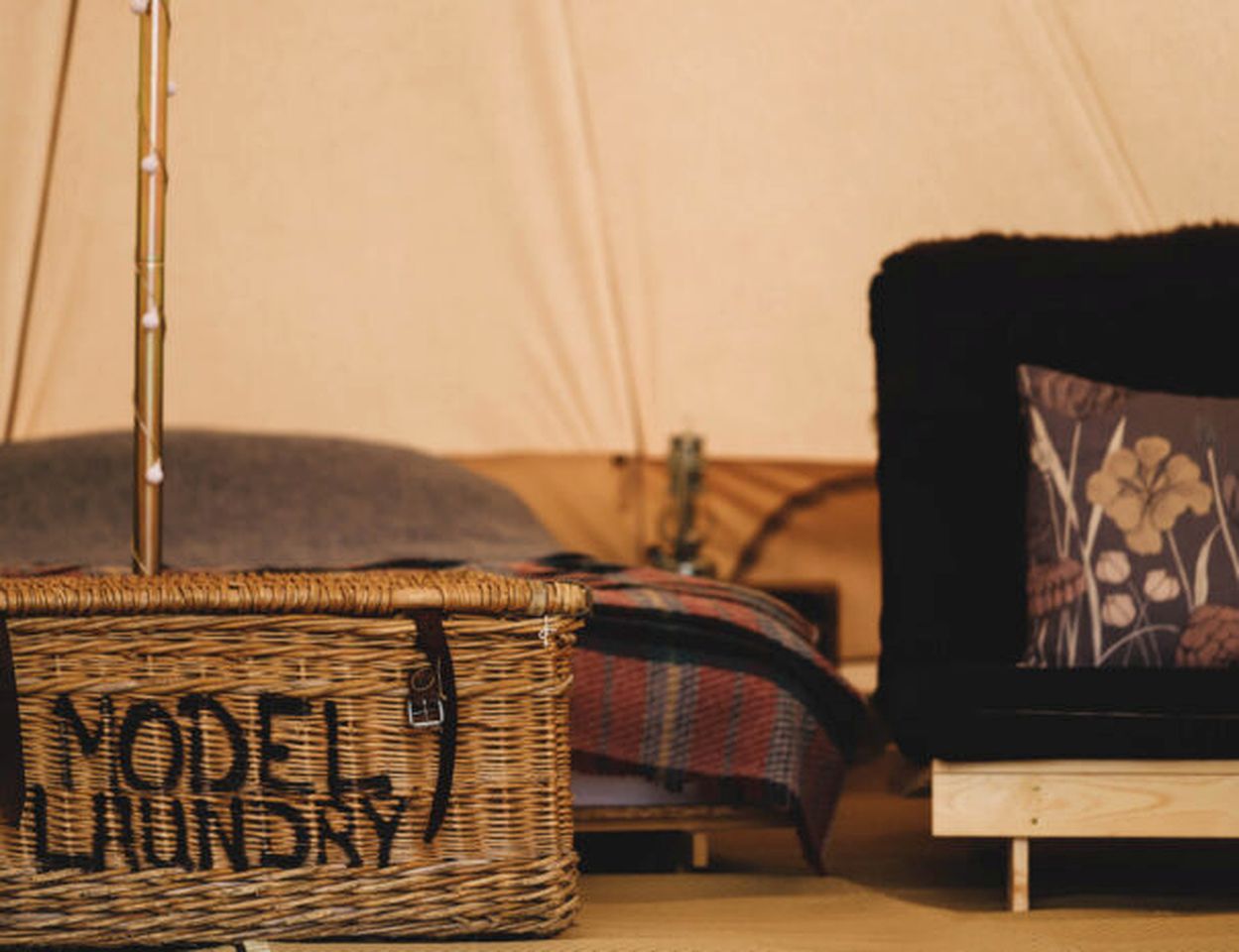 Beautiful Bell Tent Rental Perfect for Dorset Glamping