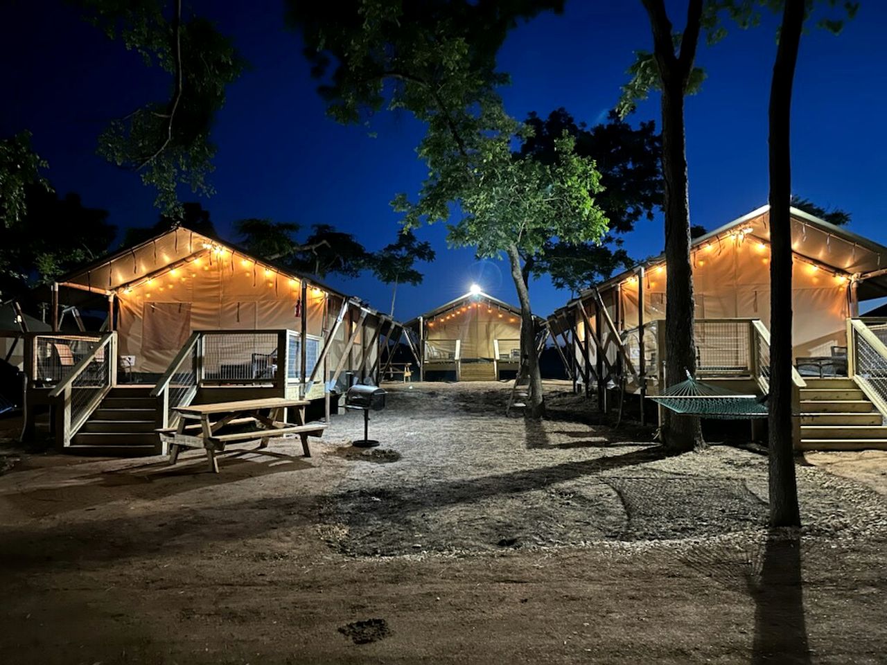 Elevate Your Texas Vacation in this Safari Tent Glamping in Cibolo