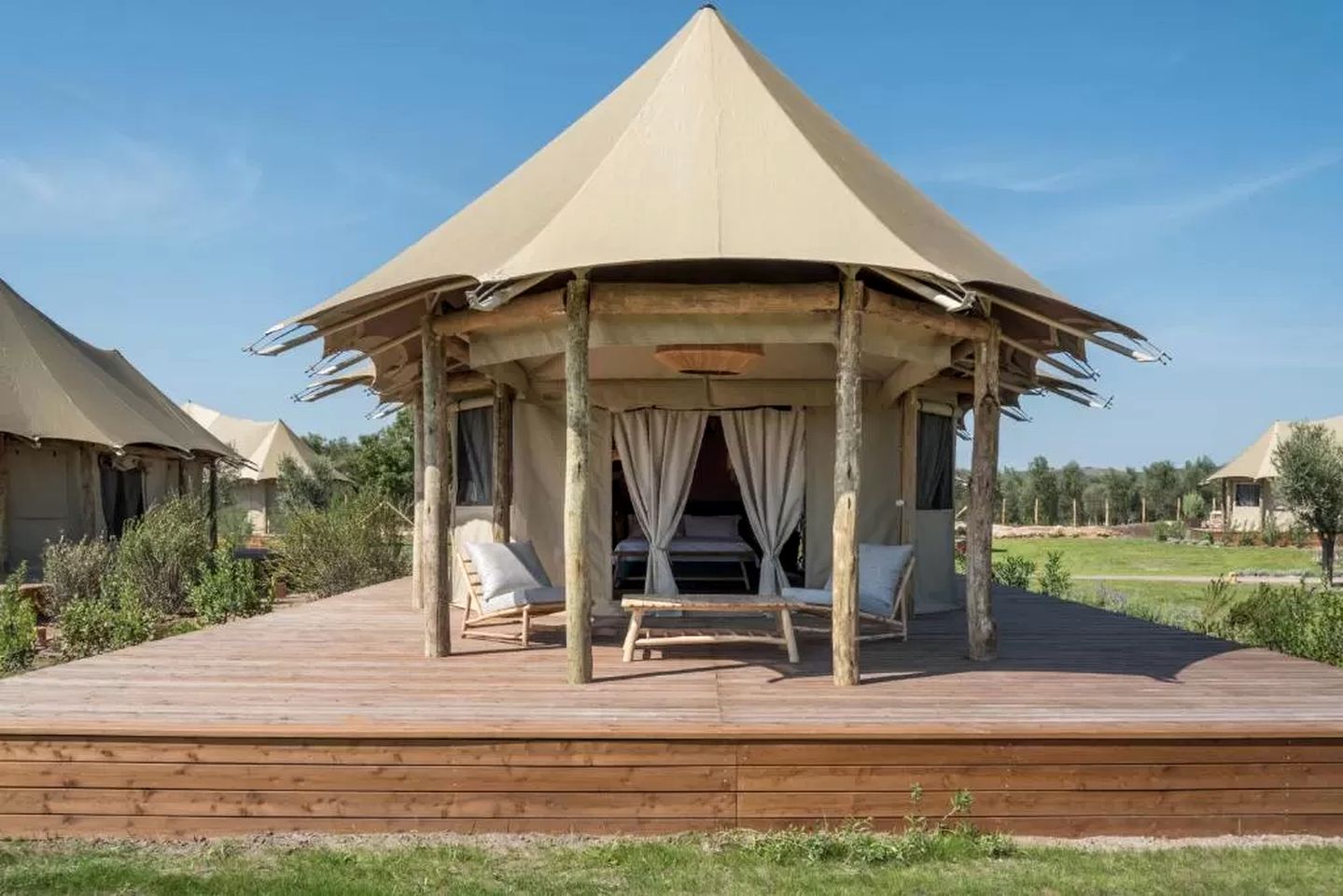 Incredible Spa Resort for Glamping in Italy