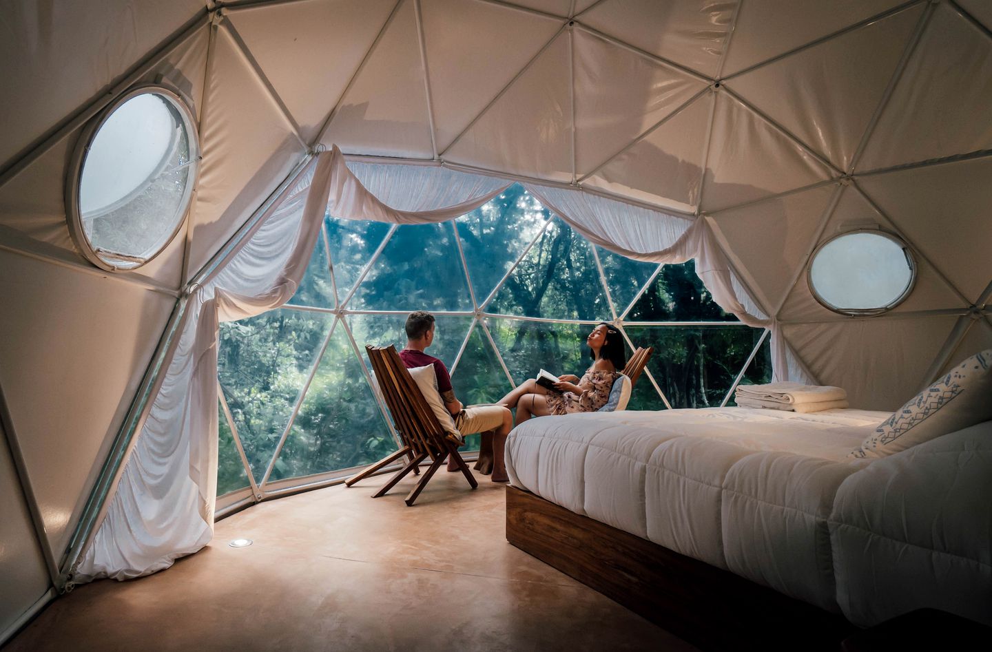 Gorgeous Tulum Dome Rental for Glamping in Mexico