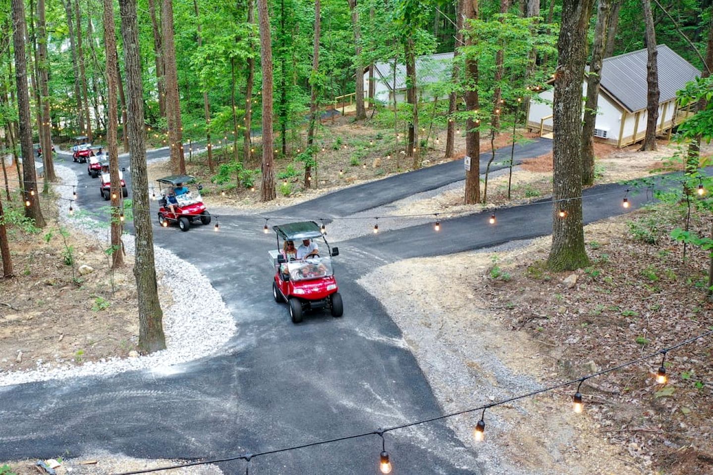 Incredible Tented Cabin Nestled Amidst Trees in Scottsboro, Alabama