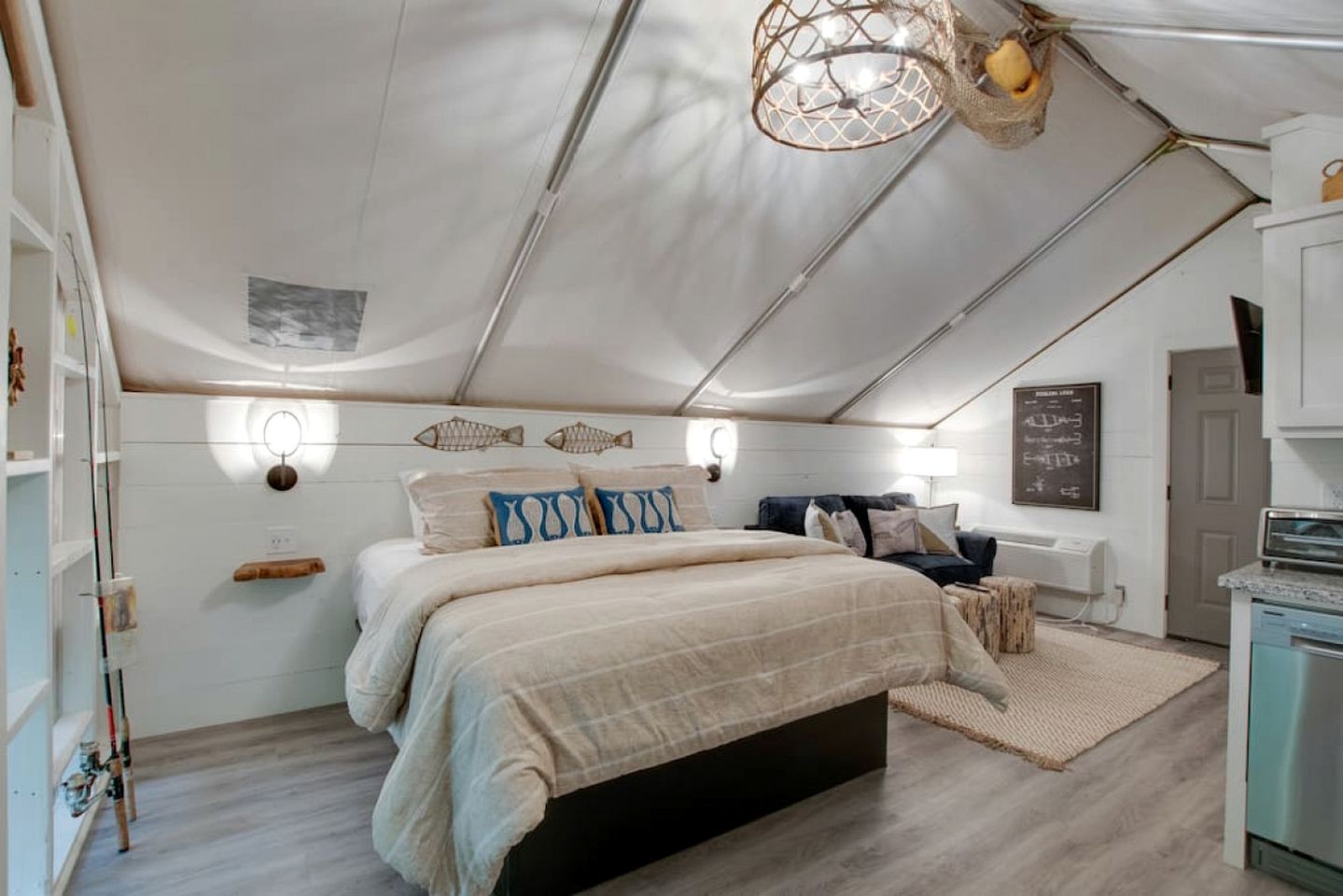 Incredible Tented Cabin Nestled Amidst Trees in Scottsboro, Alabama